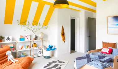 deco chambre enfant jaune