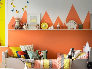 deco chambre enfant orange
