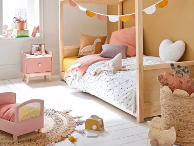 deco chambre enfant rose