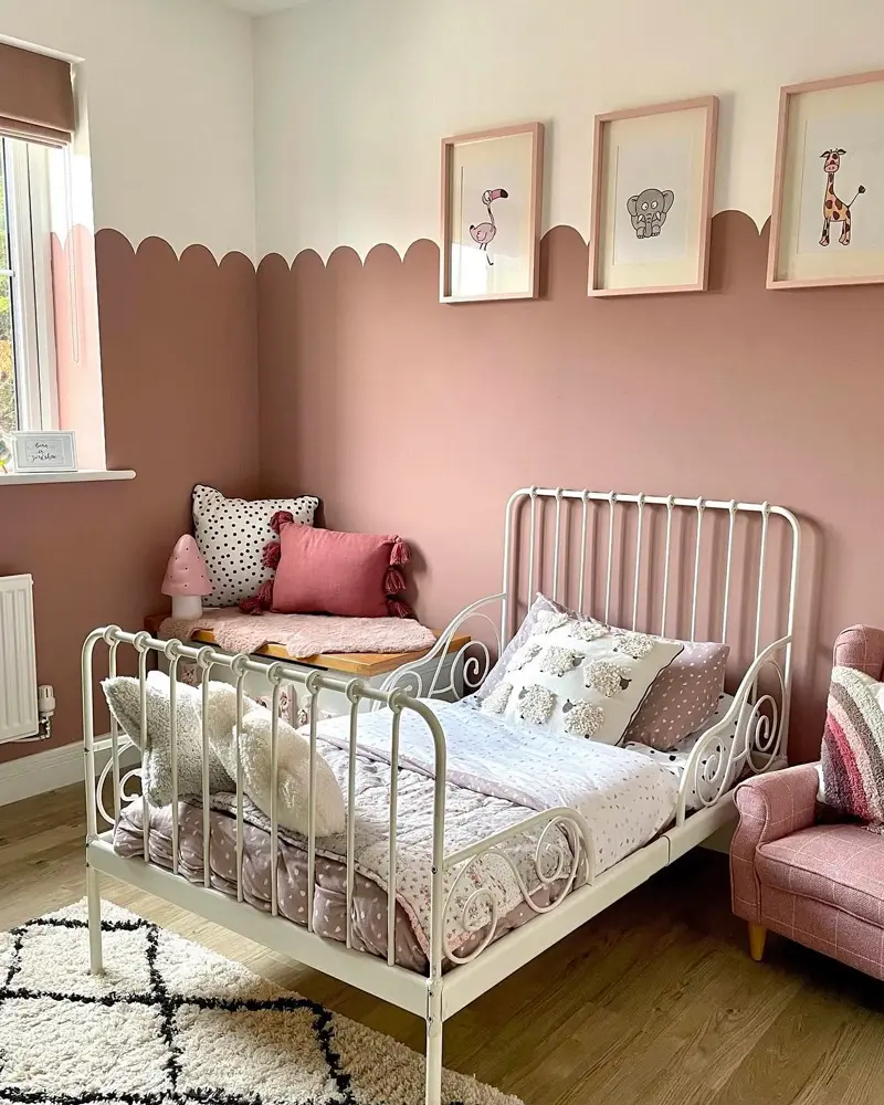 deco romantique rose chambre enfant