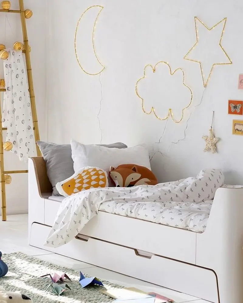 deco chambre enfant blanc