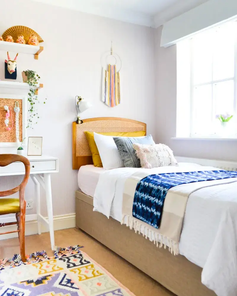 deco chambre enfant blanc boheme