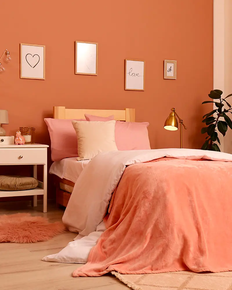 deco chambre enfant orange