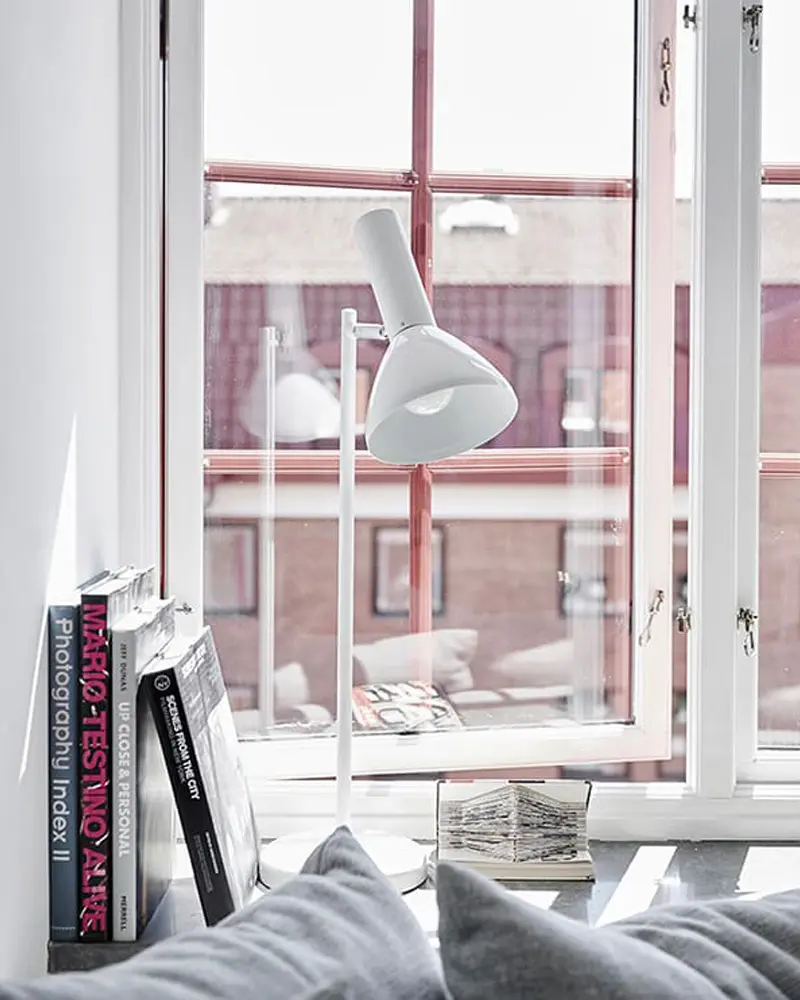 deco petit loft noir blanc