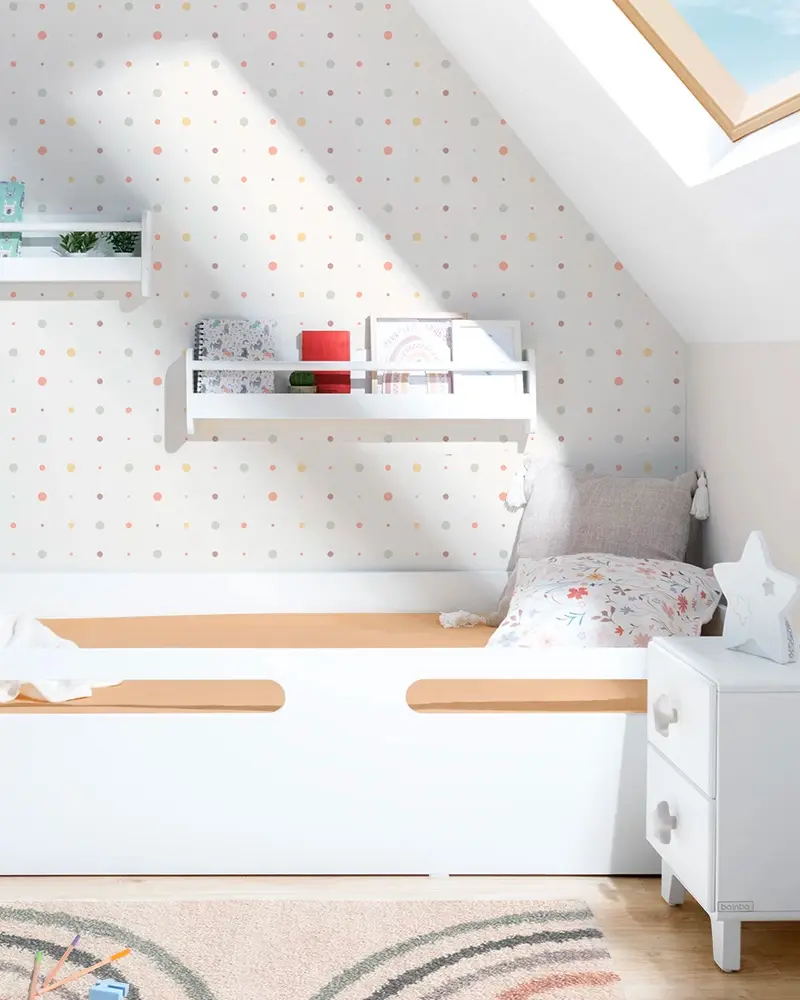 deco chambre enfant moderne blanc