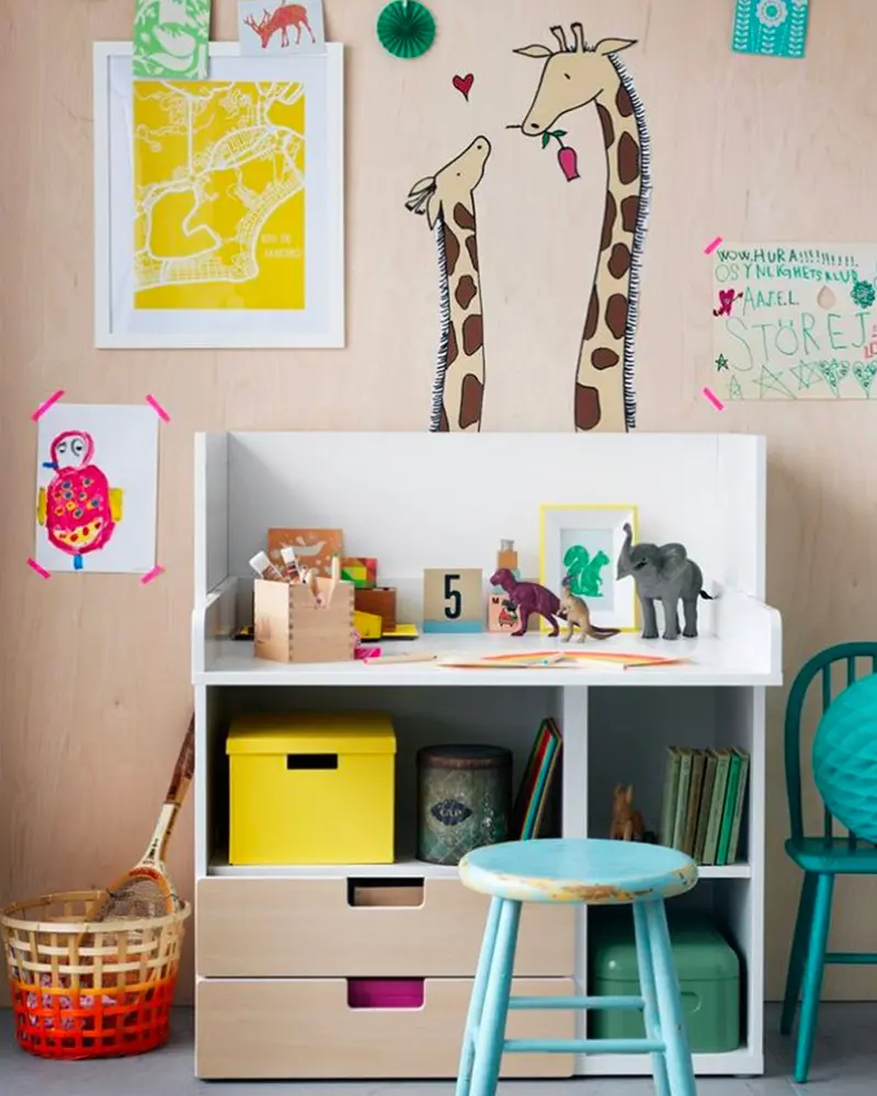 deco bureau enfant animaux