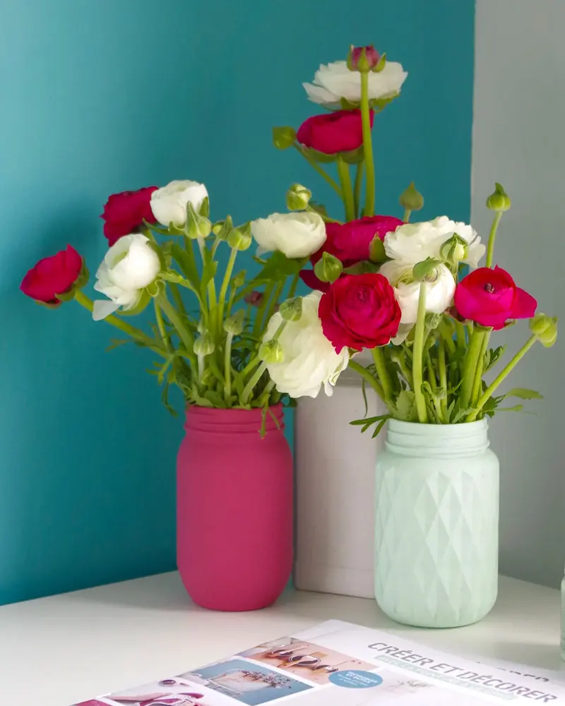 vase bocal diy