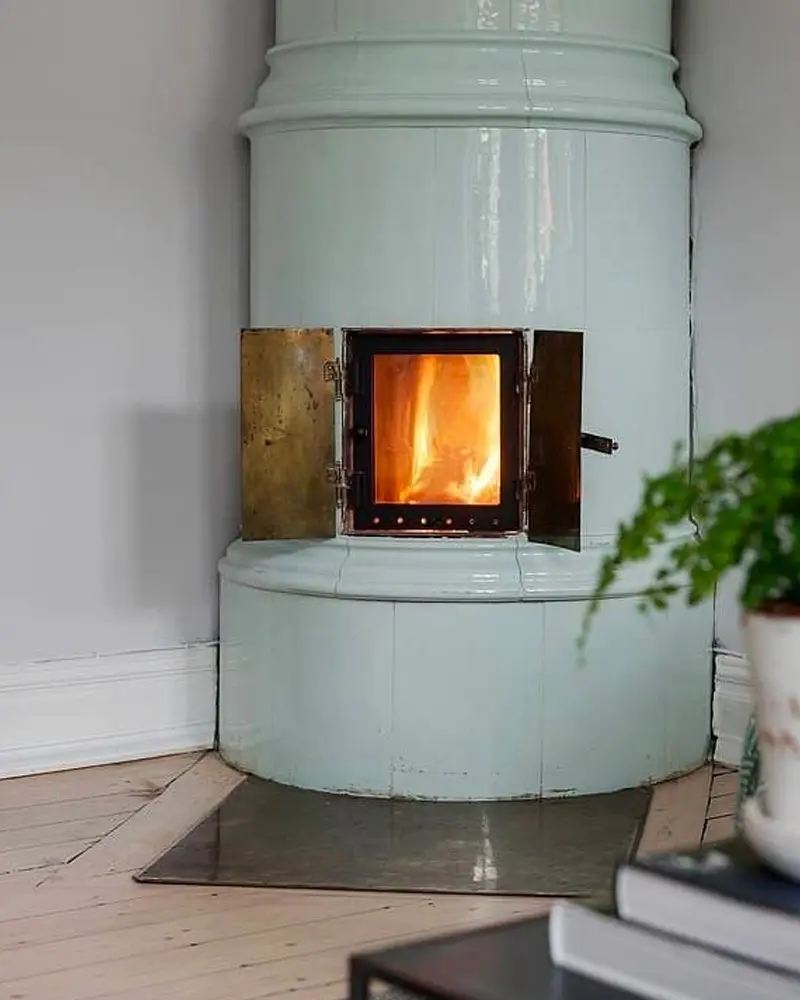 deco appartement vert blanc