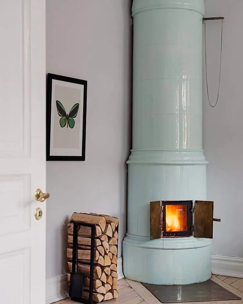 deco appartement vert blanc
