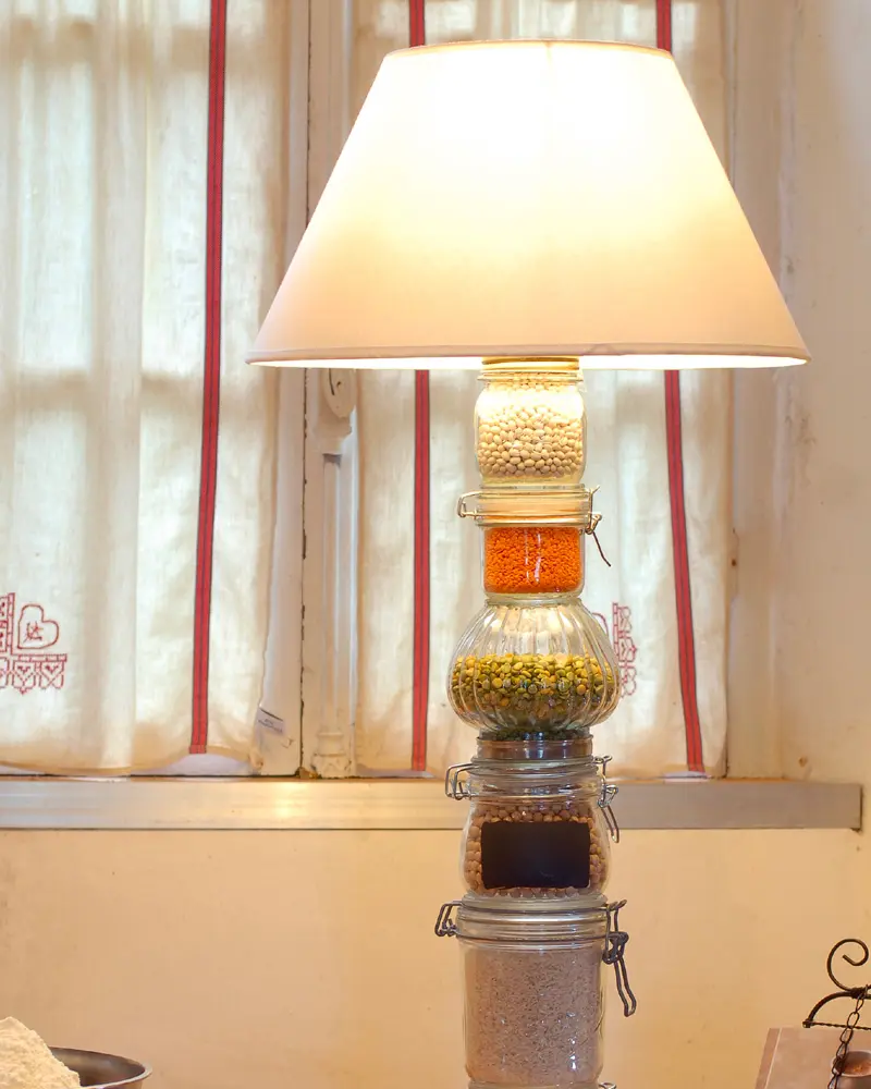 lampe bocal diy