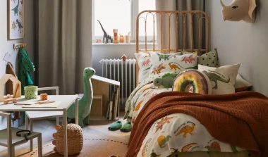 deco chambre enfant dinosaure