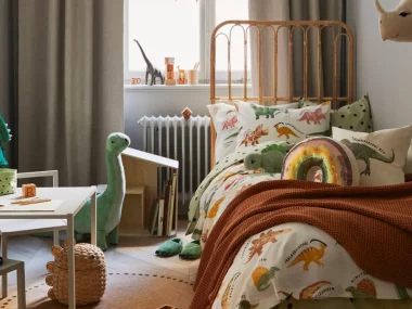 deco chambre enfant dinosaure