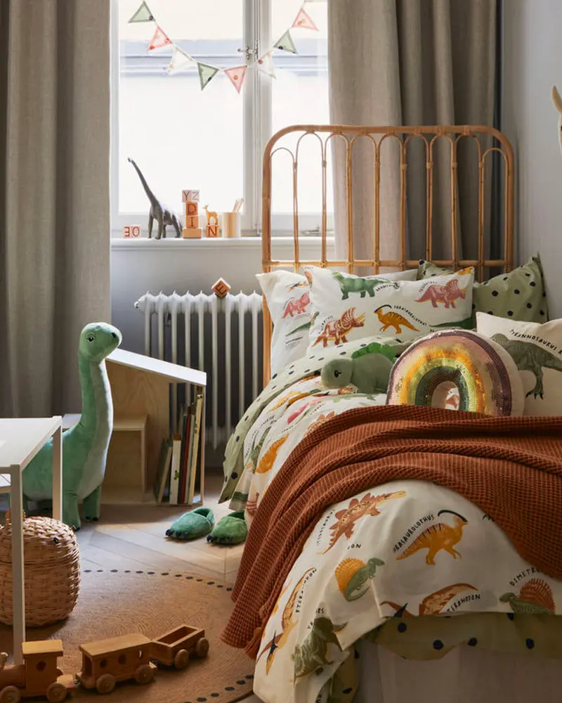 deco chambre enfant dinosaure