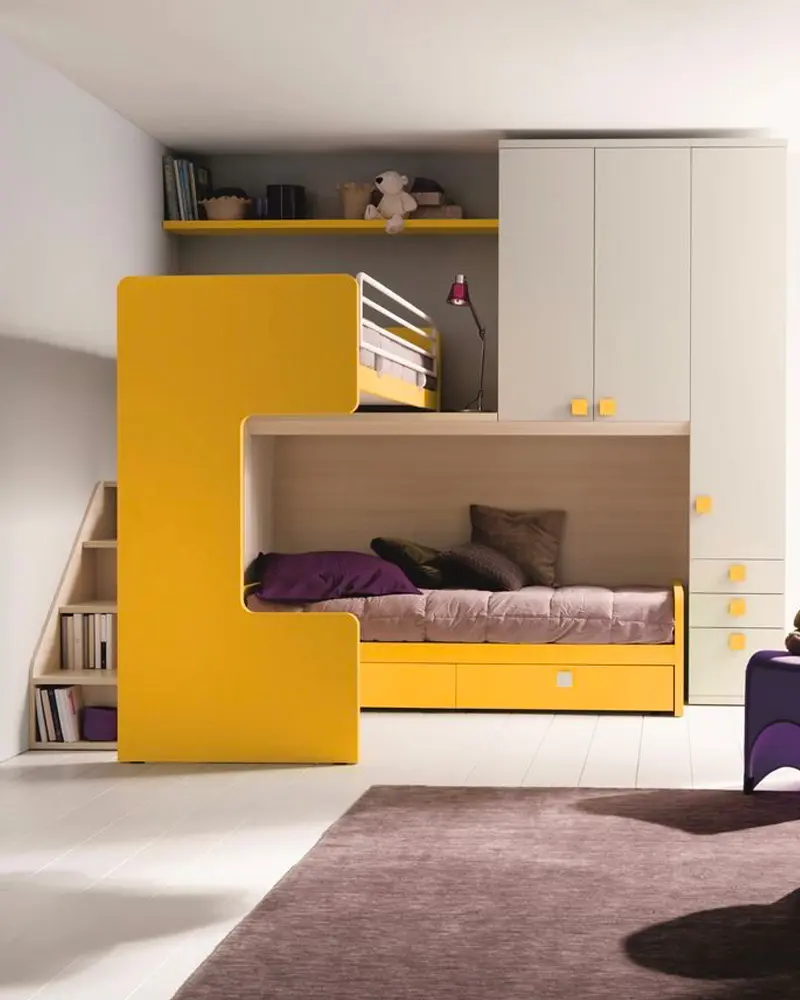 deco chambre enfant double modulable