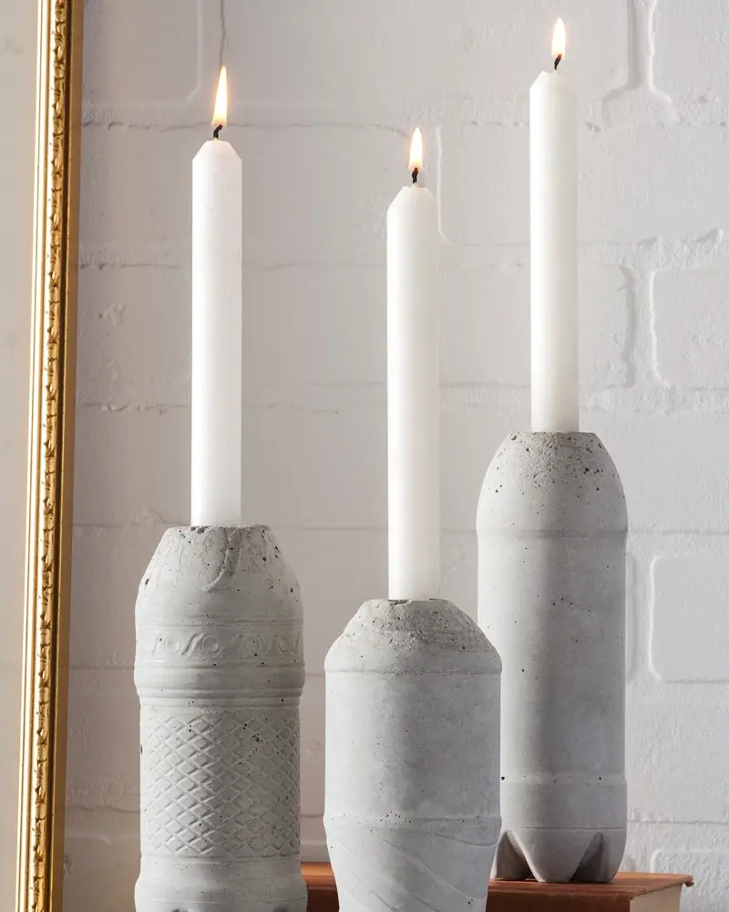 bouteille beton diy