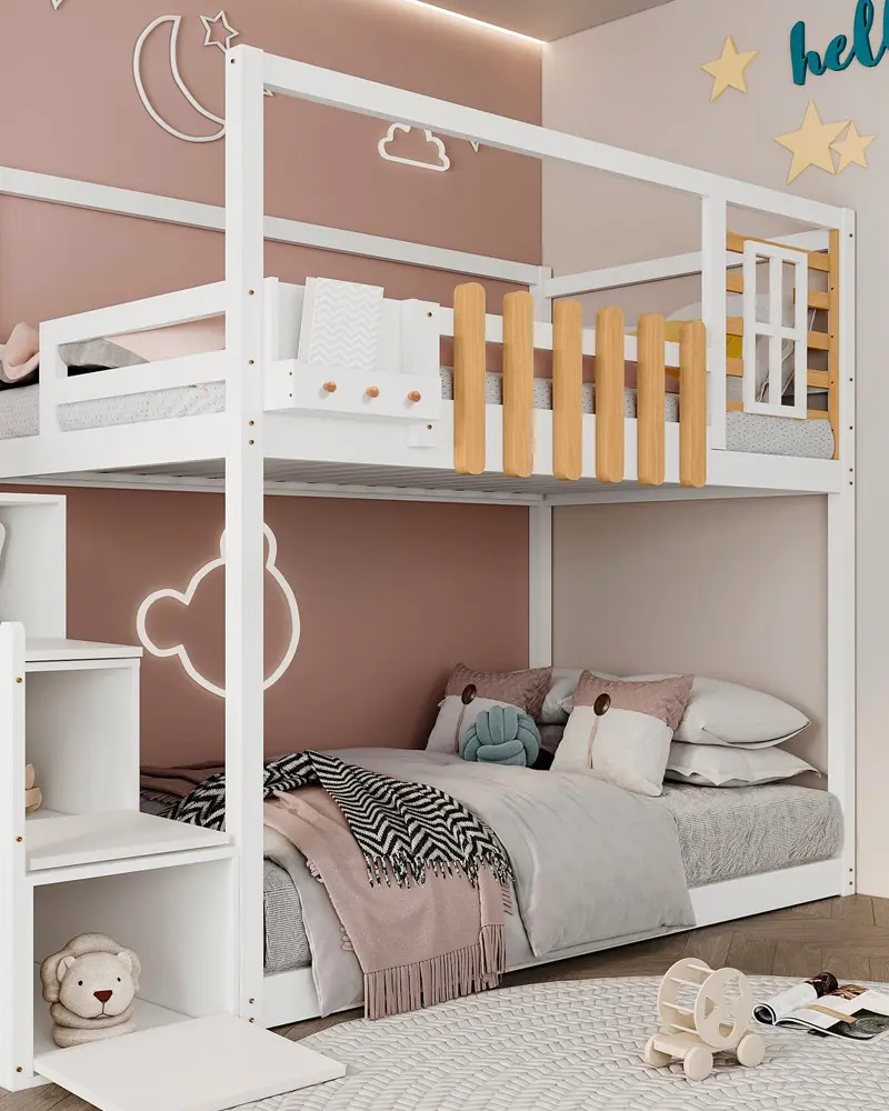 deco chambre enfant double éclairage