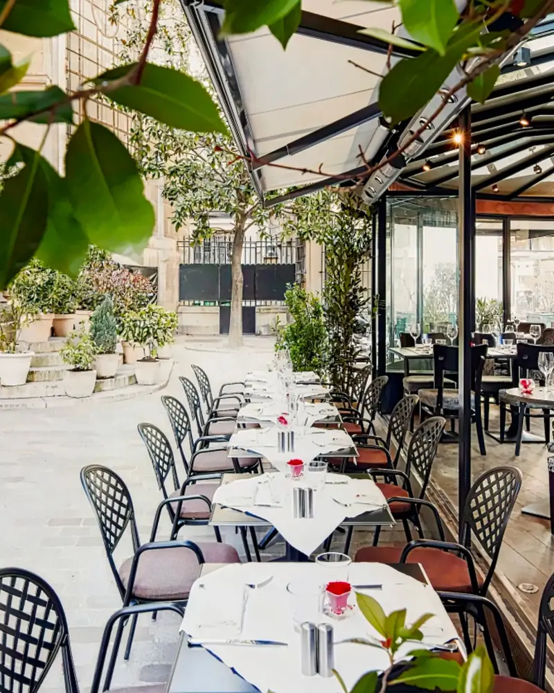 hotel lumen Paris terrasse