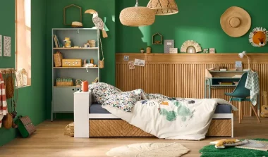 deco chambre enfant bois