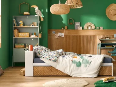 deco chambre enfant bois