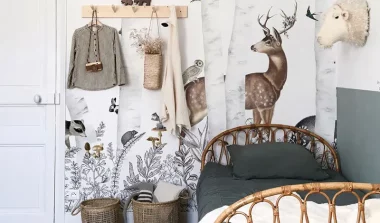 deco chambre enfant papier peint