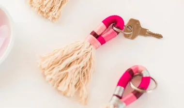 fabriquer porte cle diy