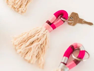 fabriquer porte cle diy