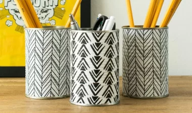 fabriquer pot crayon diy