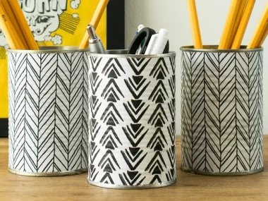 fabriquer pot crayon diy