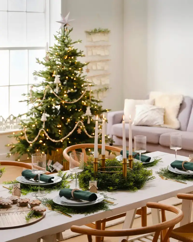 deco noel nature sapin