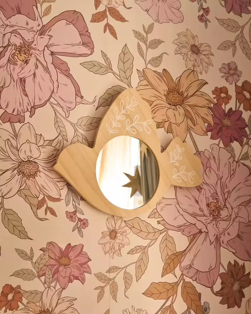 miroir enfant oiseau