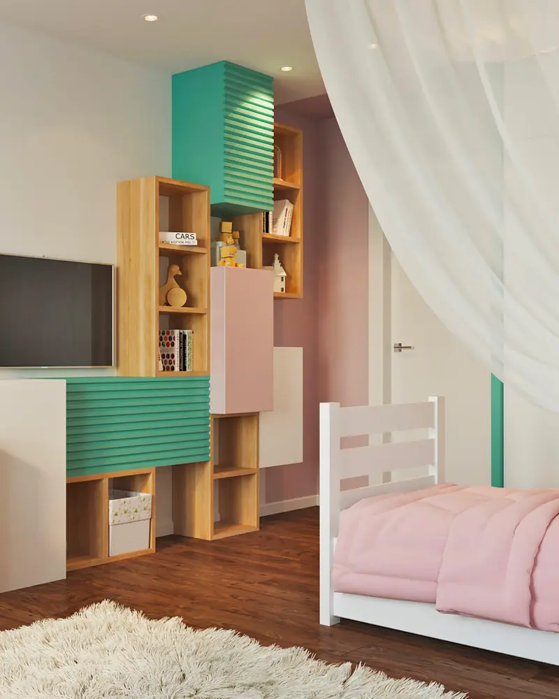deco chambre enfant moderne ludique