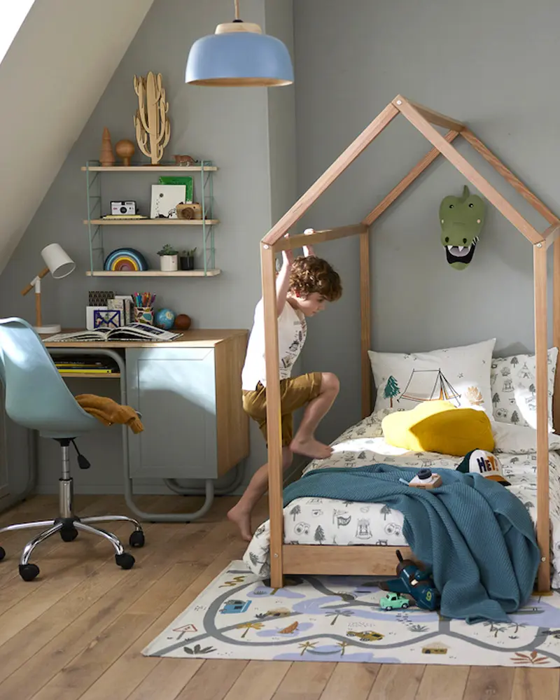 deco chambre enfant bois