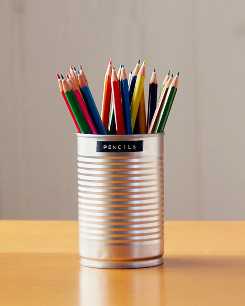 pot crayon diy boite conserve