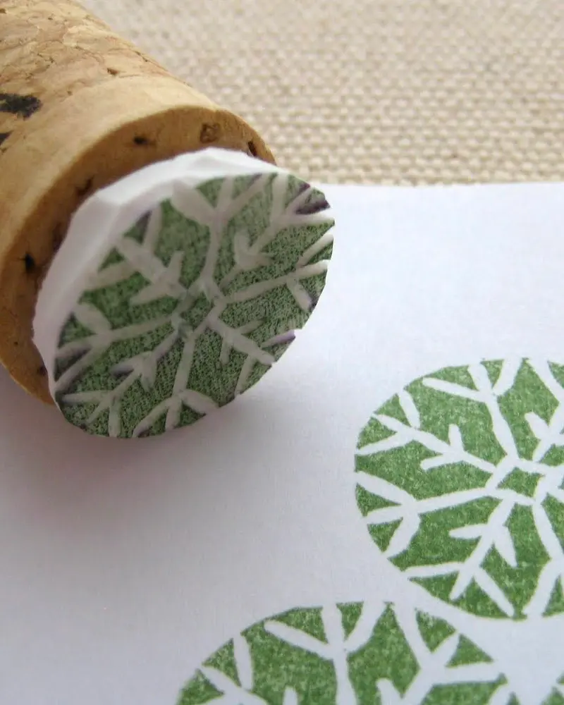 tampon diy gomme