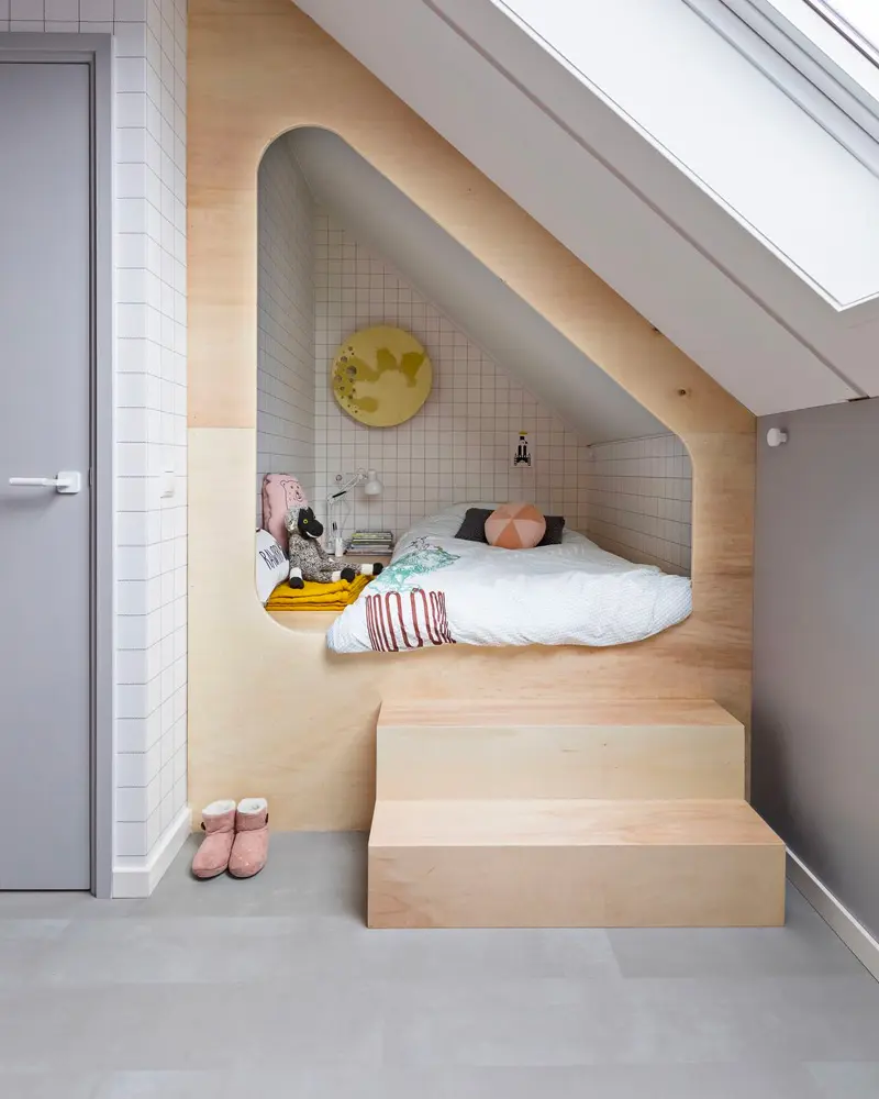 deco chambre enfant bois minimaliste