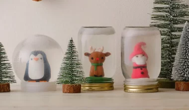 fabriquer boule a neige diy