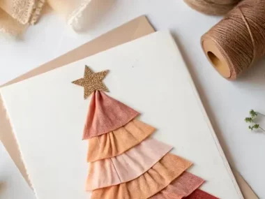 fabriquer carte enveloppe noel diy