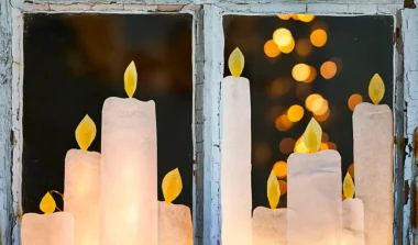 fabriquer deco fenetre noel diy