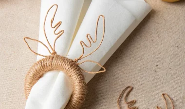 fabriquer deco table noel diy