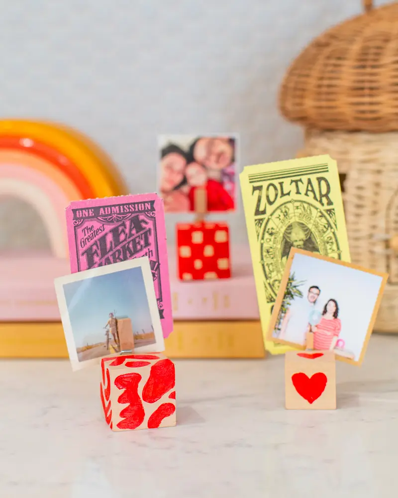 porte photo diy pinterest saint valentin