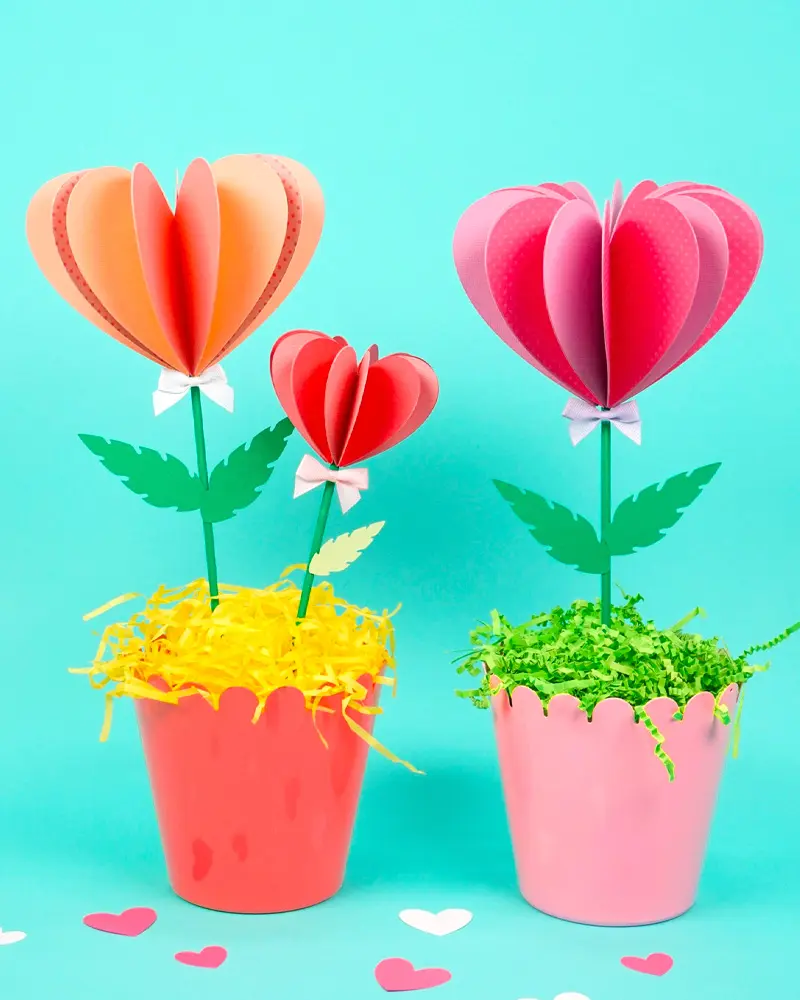 pot coeur diy saint valentin