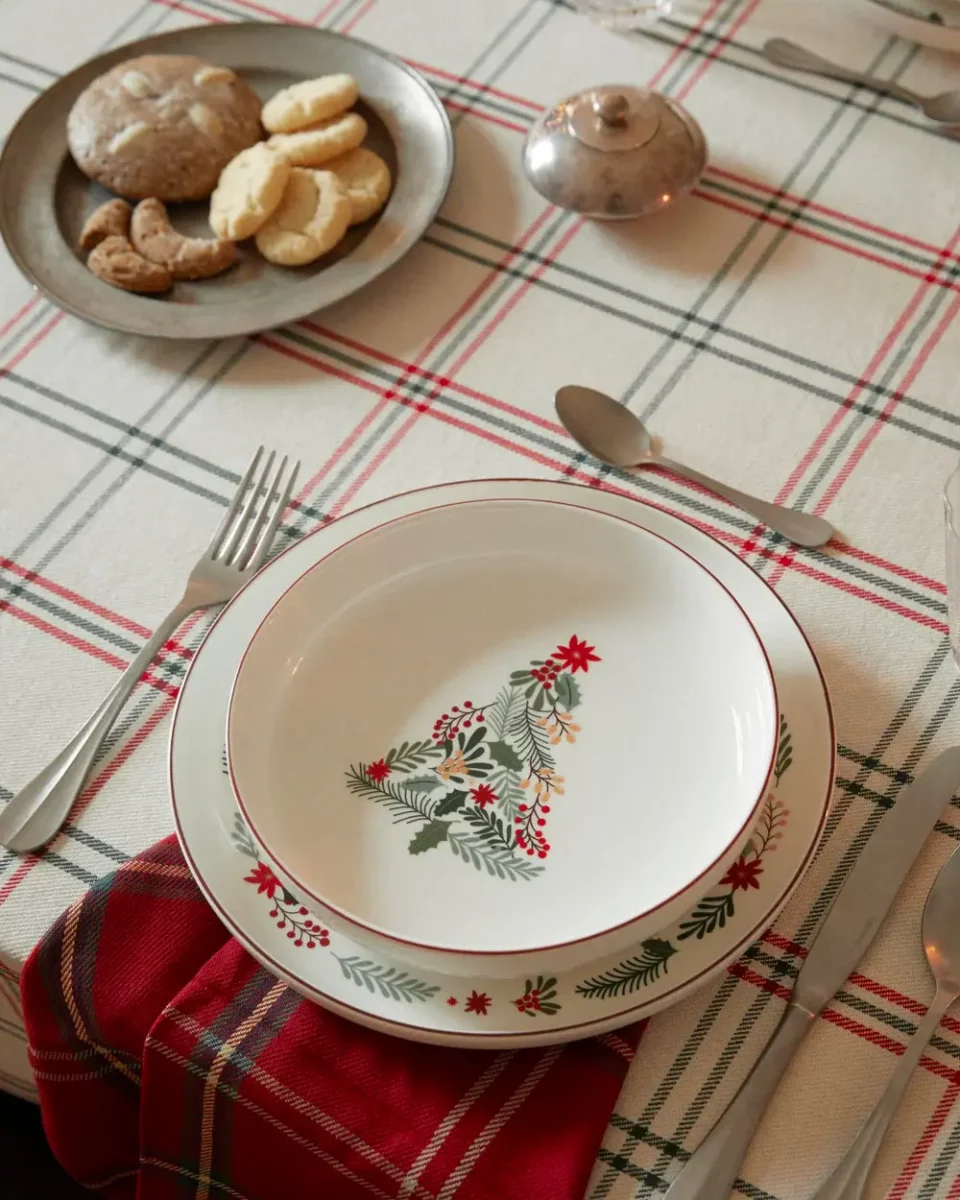 service table sapin noel