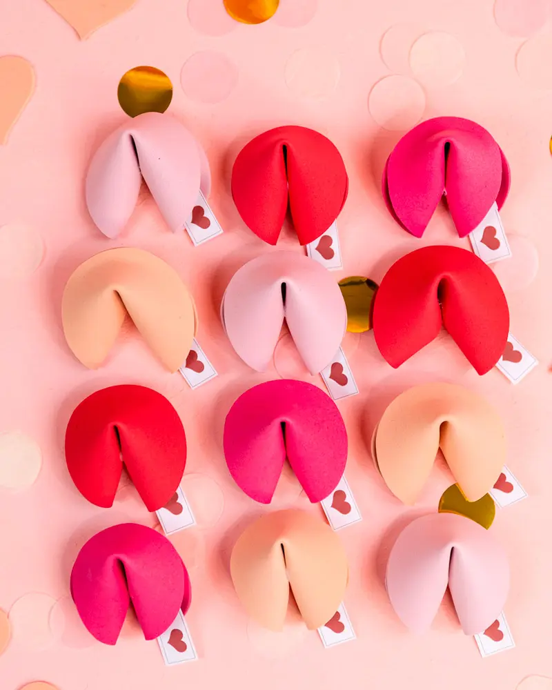 cookie papier diy saint valentin