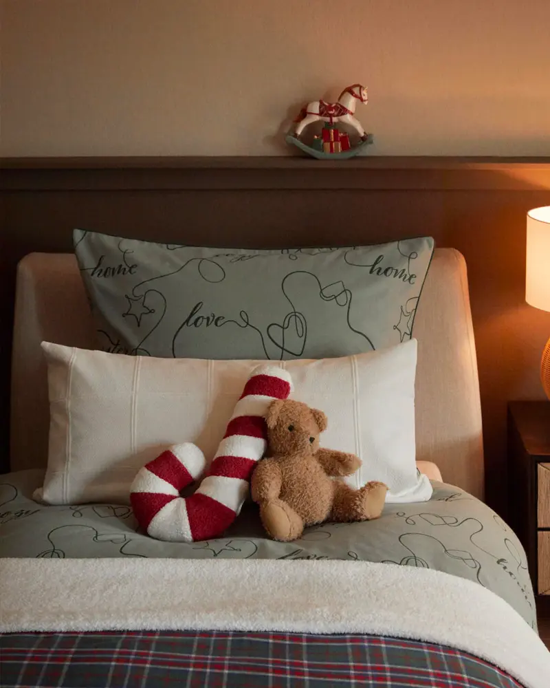 coussin noel canne a sucre