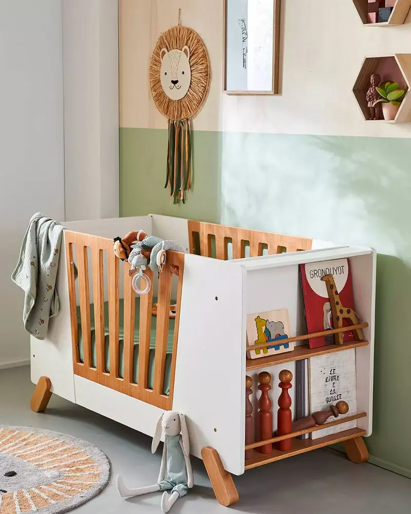 lit bebe avec rangement