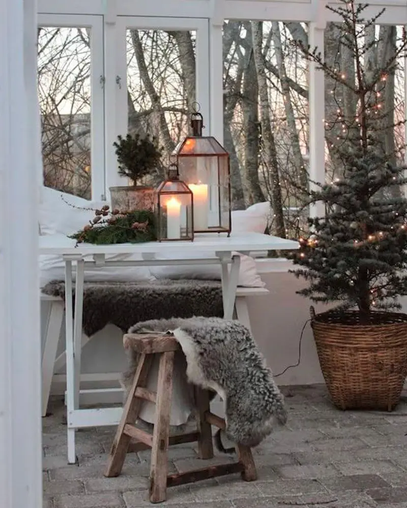 deco noel scandinave recup