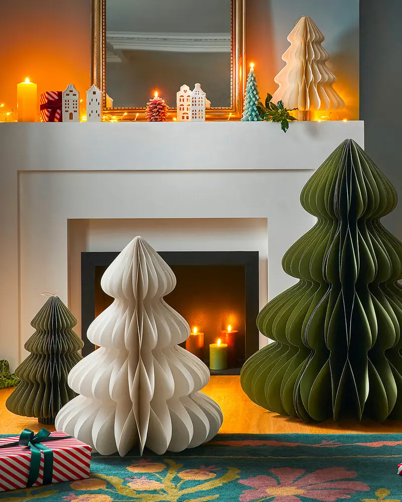 sapin noel en papier