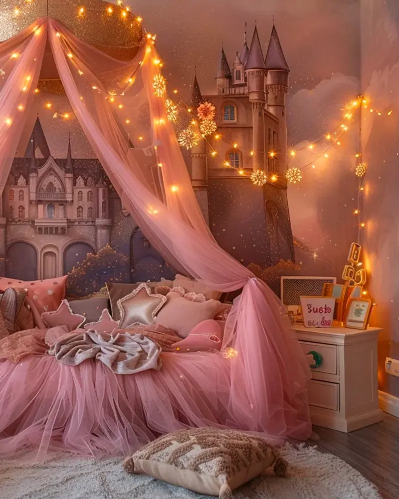 deco chambre enfant princesse
