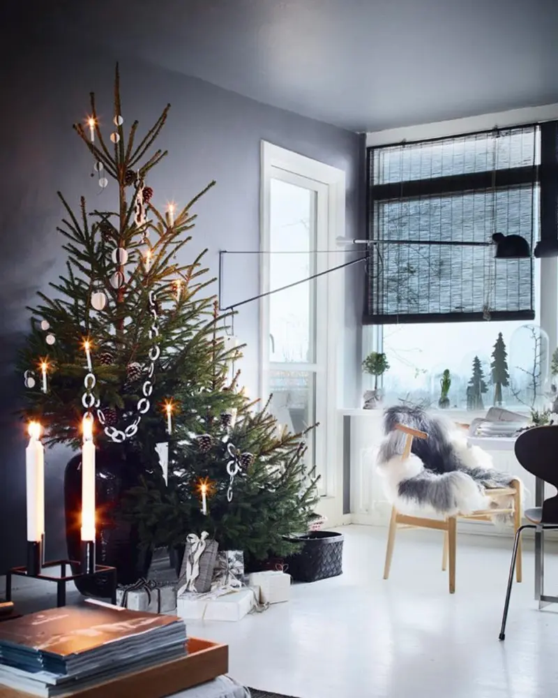 deco noel scandinave moderne
