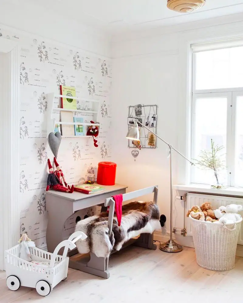 plaid fausse fourrure deco chambre enfant